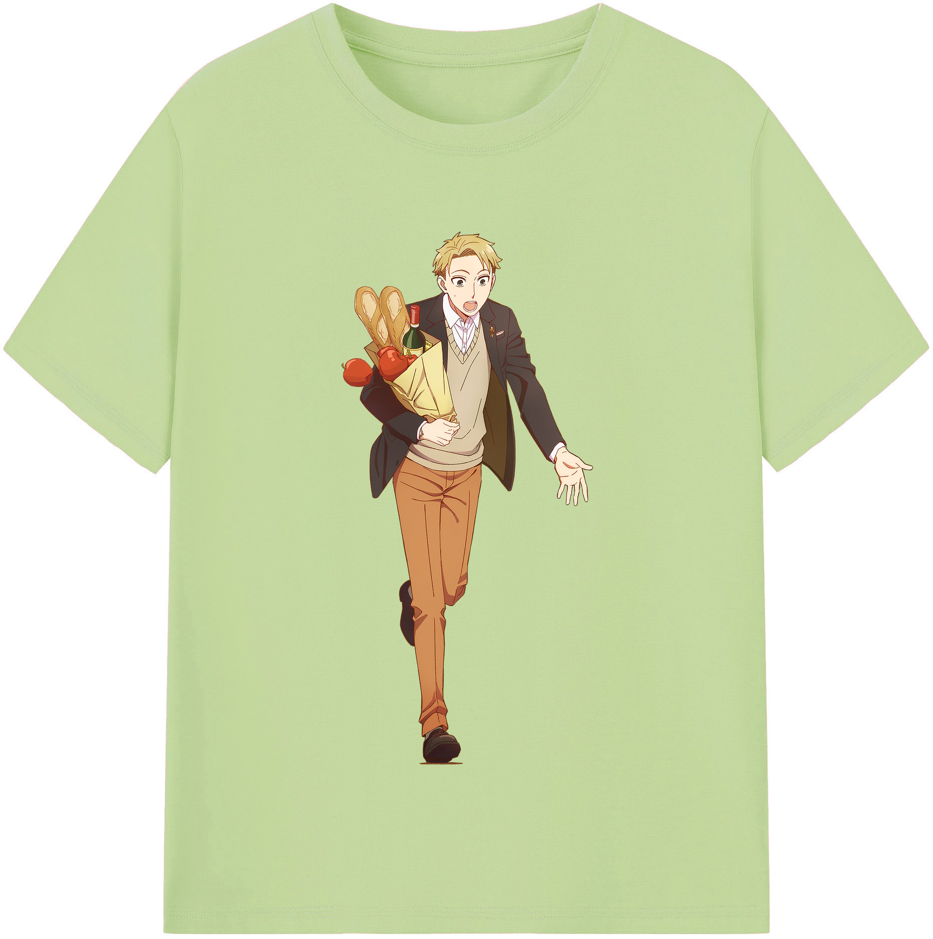 （画像用） SPY×FAMILY间谍家家酒 綿100％半袖Tシャツ（フロントプリント）